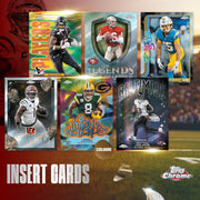 Topps: 2025 Chrome NFL Football Blaster Box (28 Cards) Sports Cards Topps