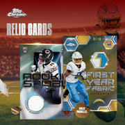 Topps: 2025 Chrome NFL - Mega Box (42 Cards) Sports Cards Topps
