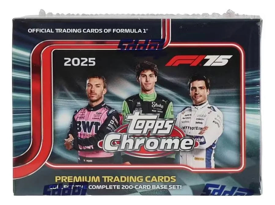 Topps: 2025 Chrome Formula 1 Blaster Box - 6 Packs Sports Cards Topps