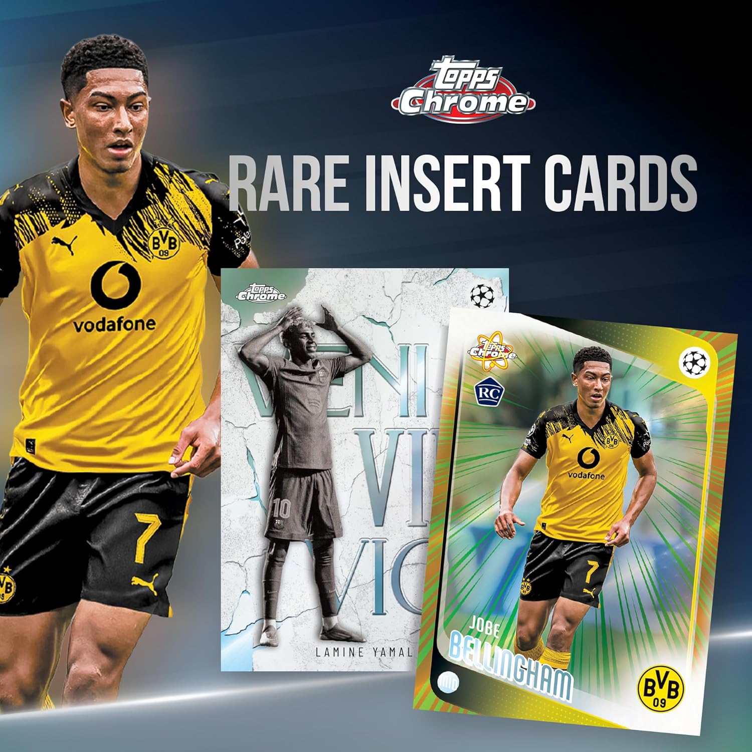 Topps: 2025-26 Chrome UEFA Club Competitions - Blaster Box (7 Packs) Sports Cards Topps