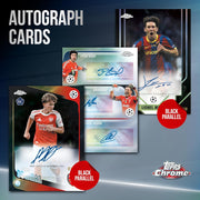 Topps: 2025-26 Chrome UEFA Club Competitions - Blaster Box (7 Packs) Sports Cards Topps