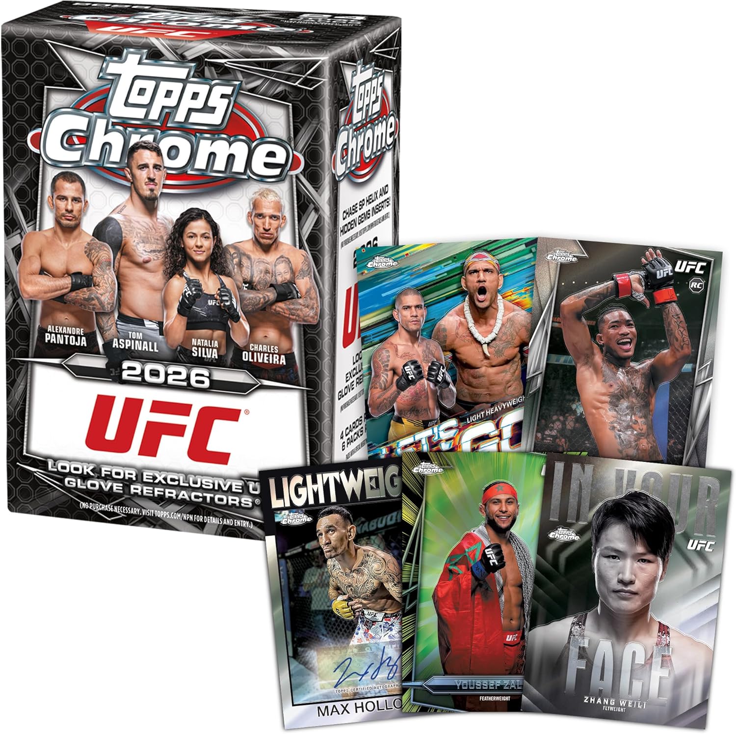 Topps: 2026 Chrome UFC - Blaster Box (24 Cards) Sports Cards Topps