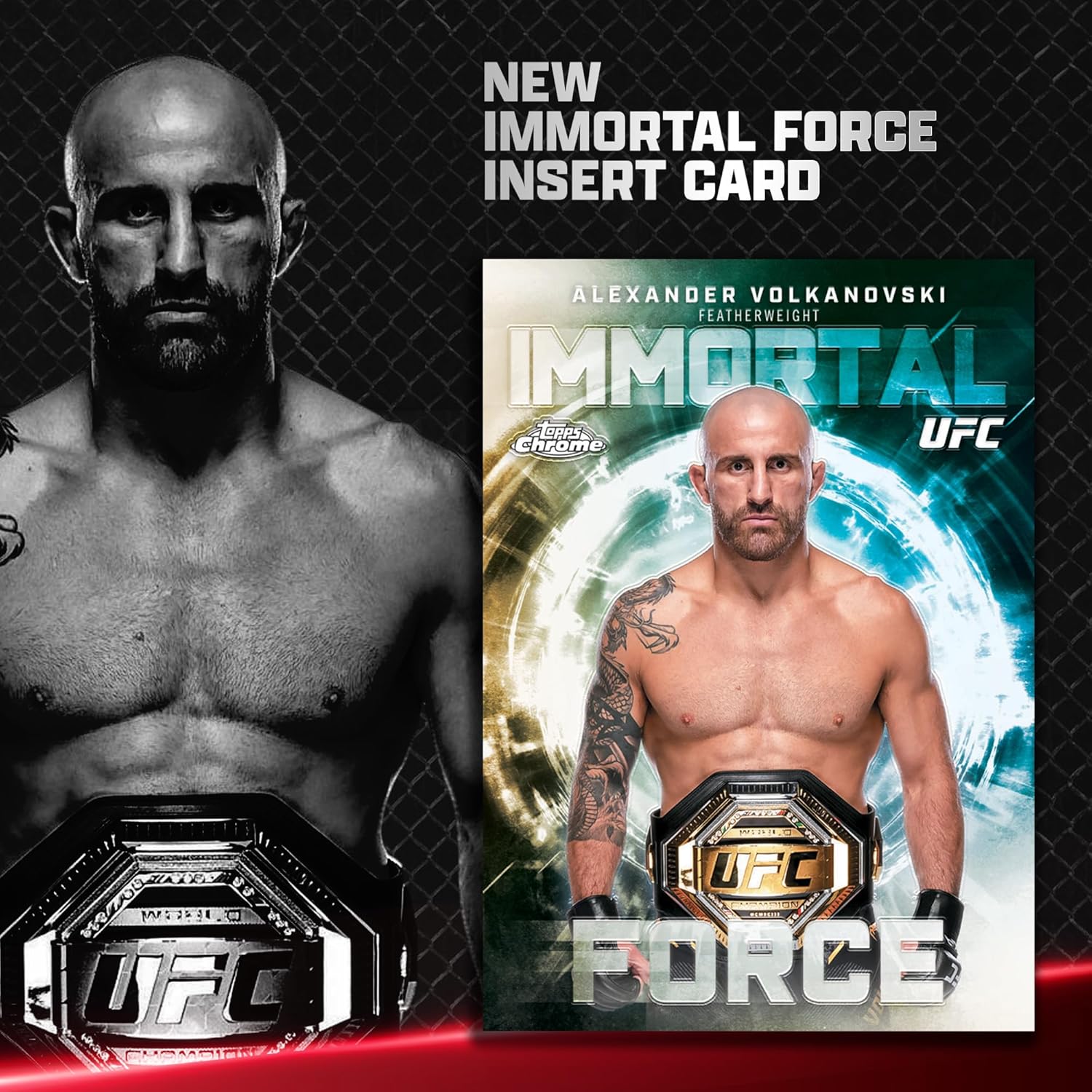 Topps: 2026 Chrome UFC - Blaster Box (24 Cards) Sports Cards Topps