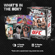 Topps: 2026 Chrome UFC - Blaster Box (24 Cards) Sports Cards Topps