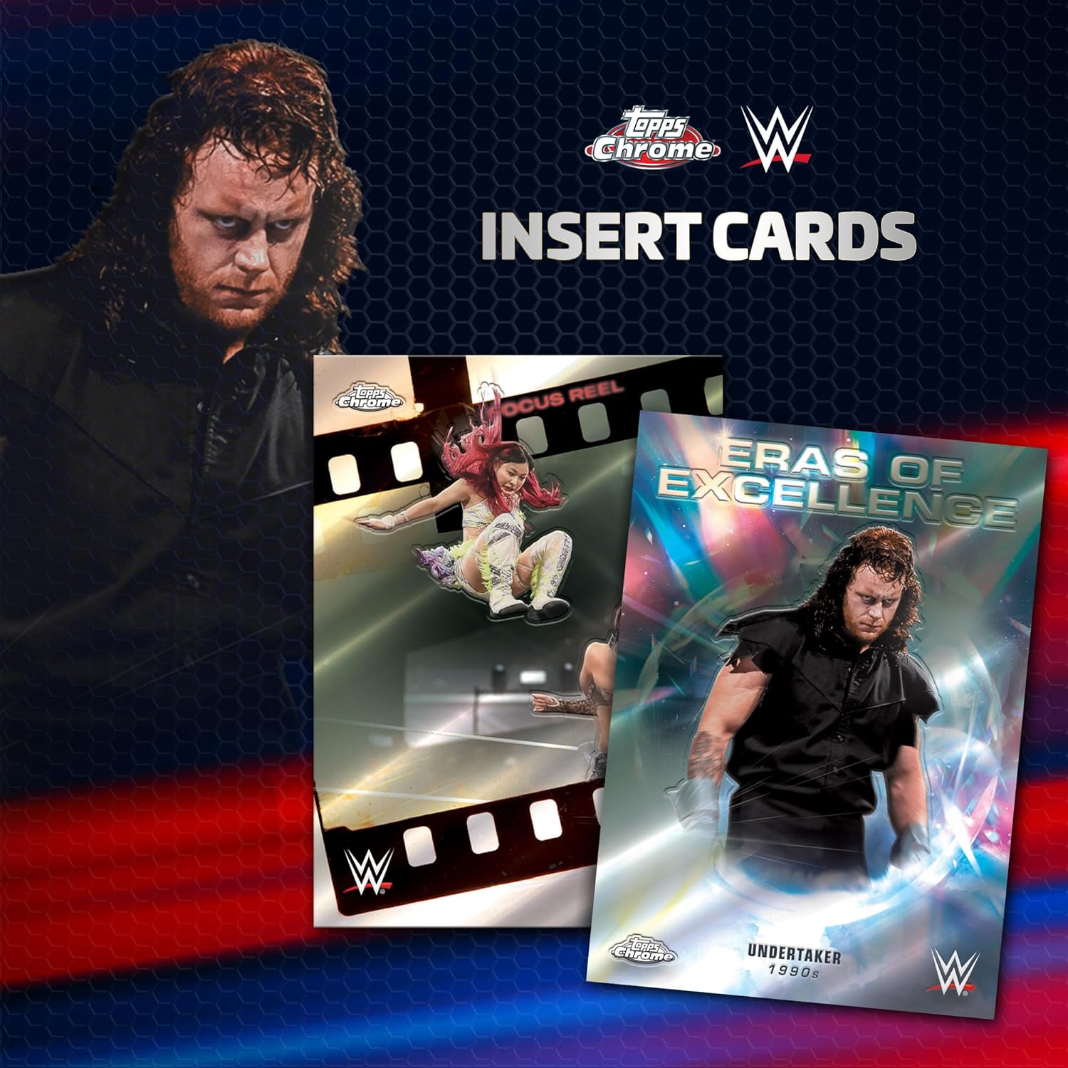 Topps: 2026 Chrome WWE - Blaster Value Box (28 Cards) Sports Cards Topps