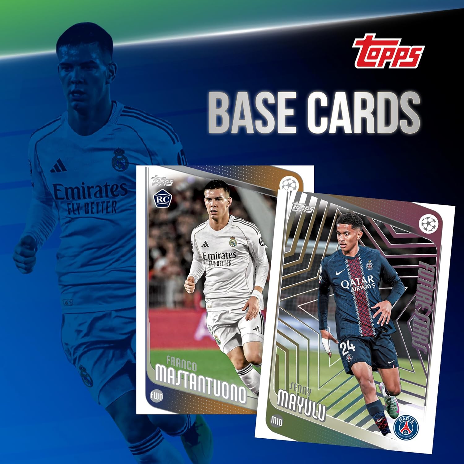 Topps: 2025-26 UEFA Club Competitions Soccer Blaster Box - 7 Packs Sports Cards Topps