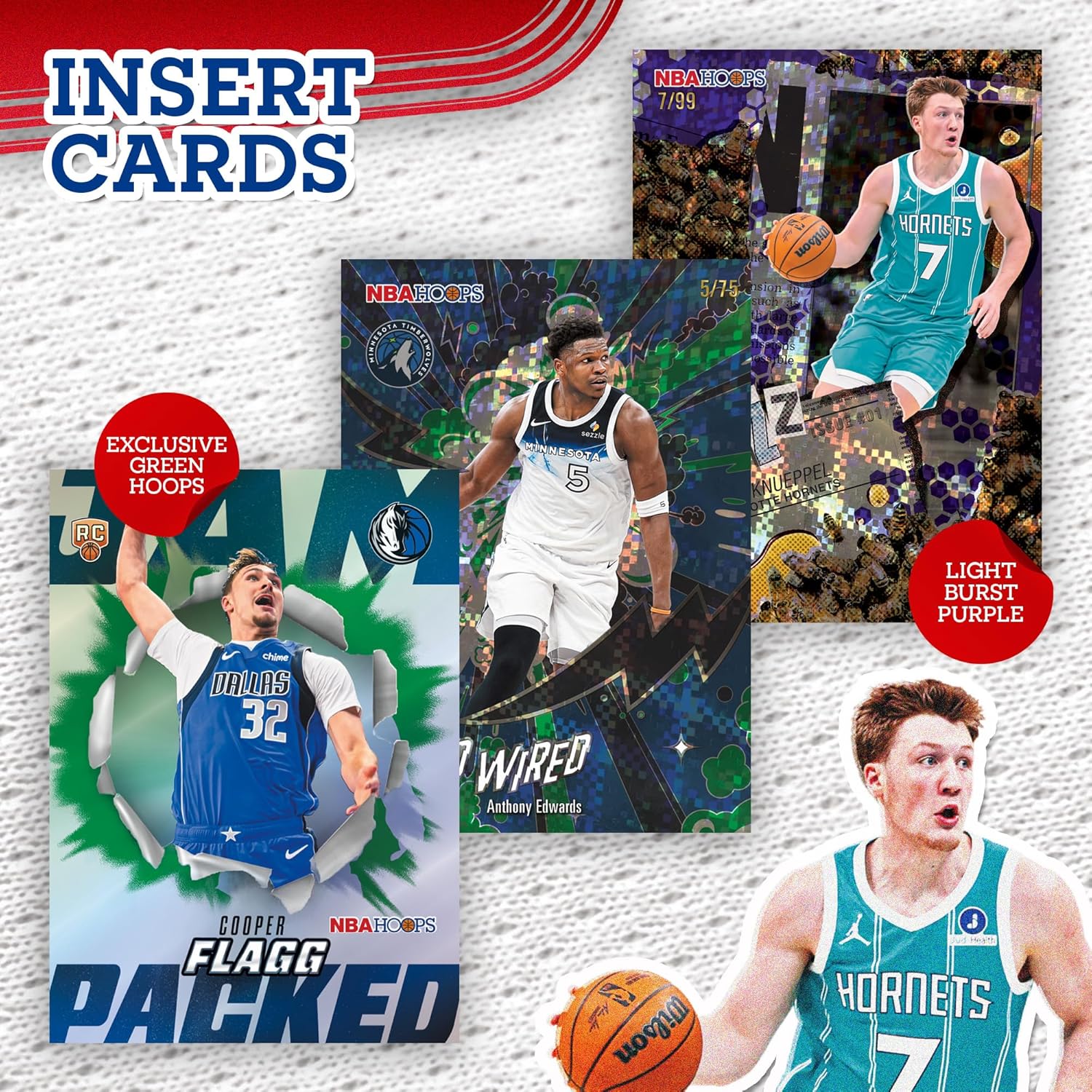 Topps: 2025-26 NBA Hoops Hanger Box Sports Cards Topps