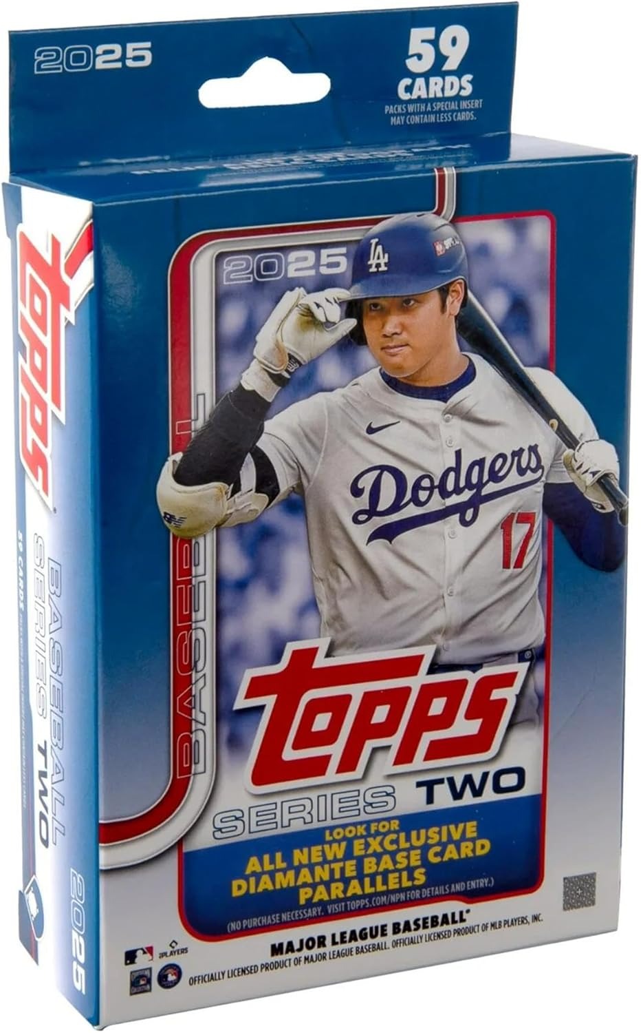Topps: 2025 MLB Baseball Series Two Hanger Pack Card Game Topps