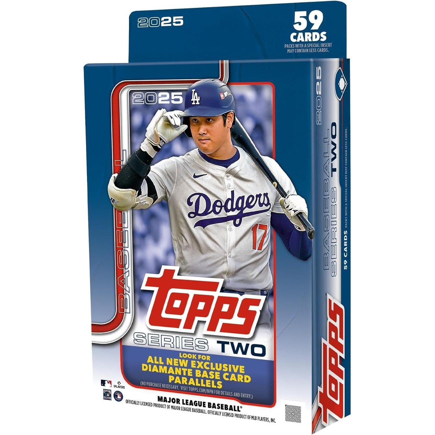 Topps: 2025 MLB Baseball Series Two Hanger Pack Card Game Topps