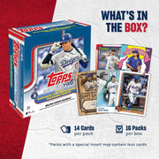 Topps: 2025 MLB Baseball Series Two - Mega Box - 16 Booster Packs Card Game Topps