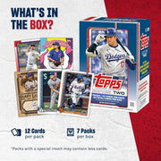 Topps: 2025 MLB Baseball Series Two Blaster Box - 7 Packs Card Game Topps