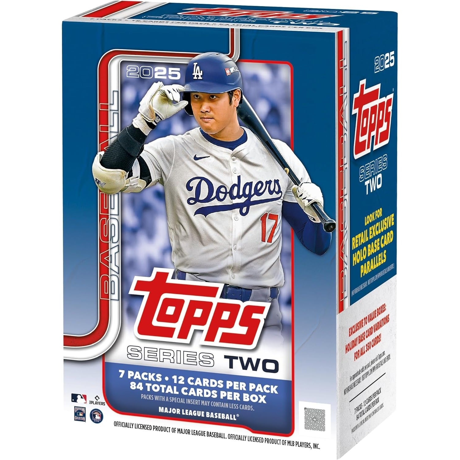 Topps: 2025 MLB Baseball Series Two Blaster Box - 7 Packs Card Game Topps