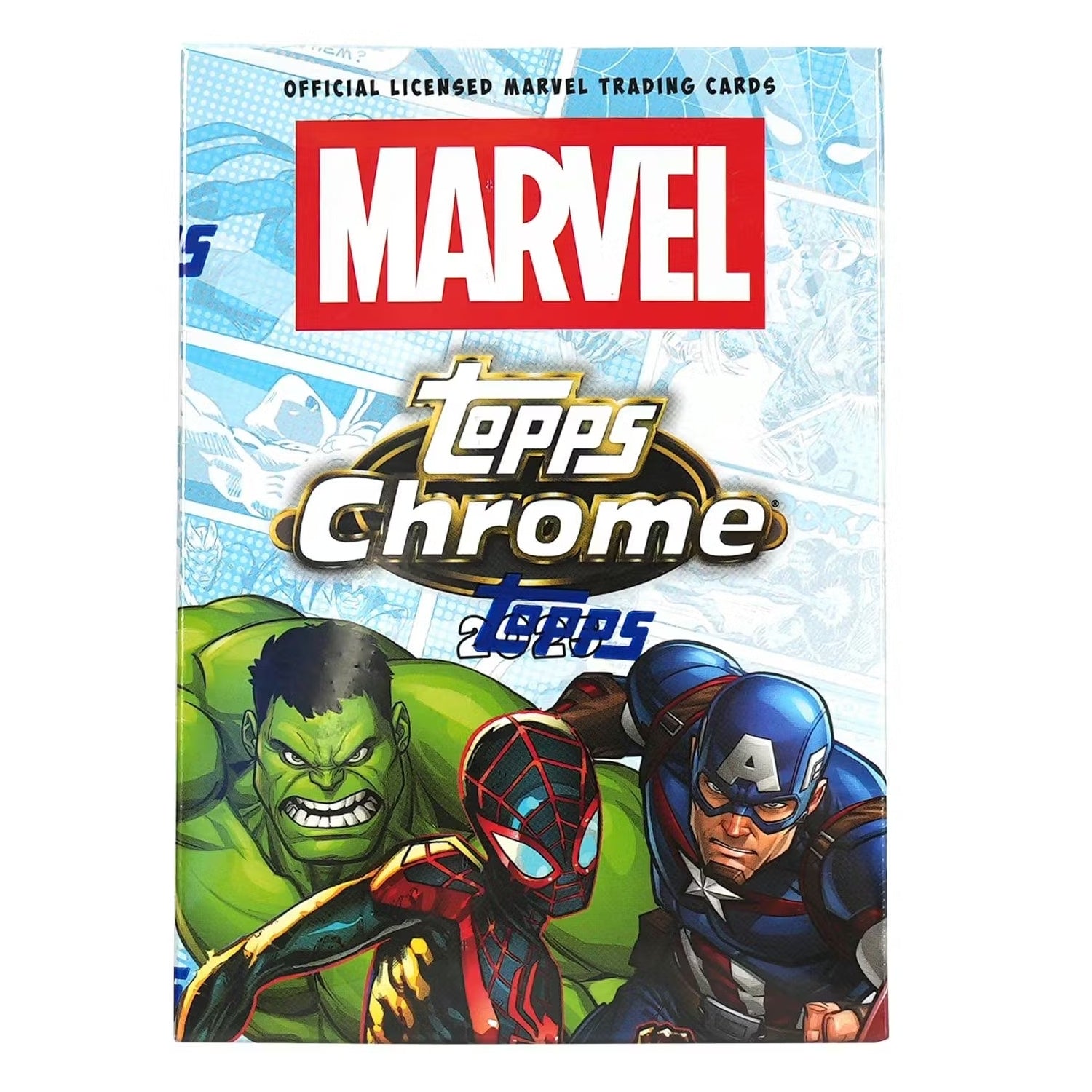 Topps: 2025 Chrome Marvel Comics - Blaster Box Card Game Topps