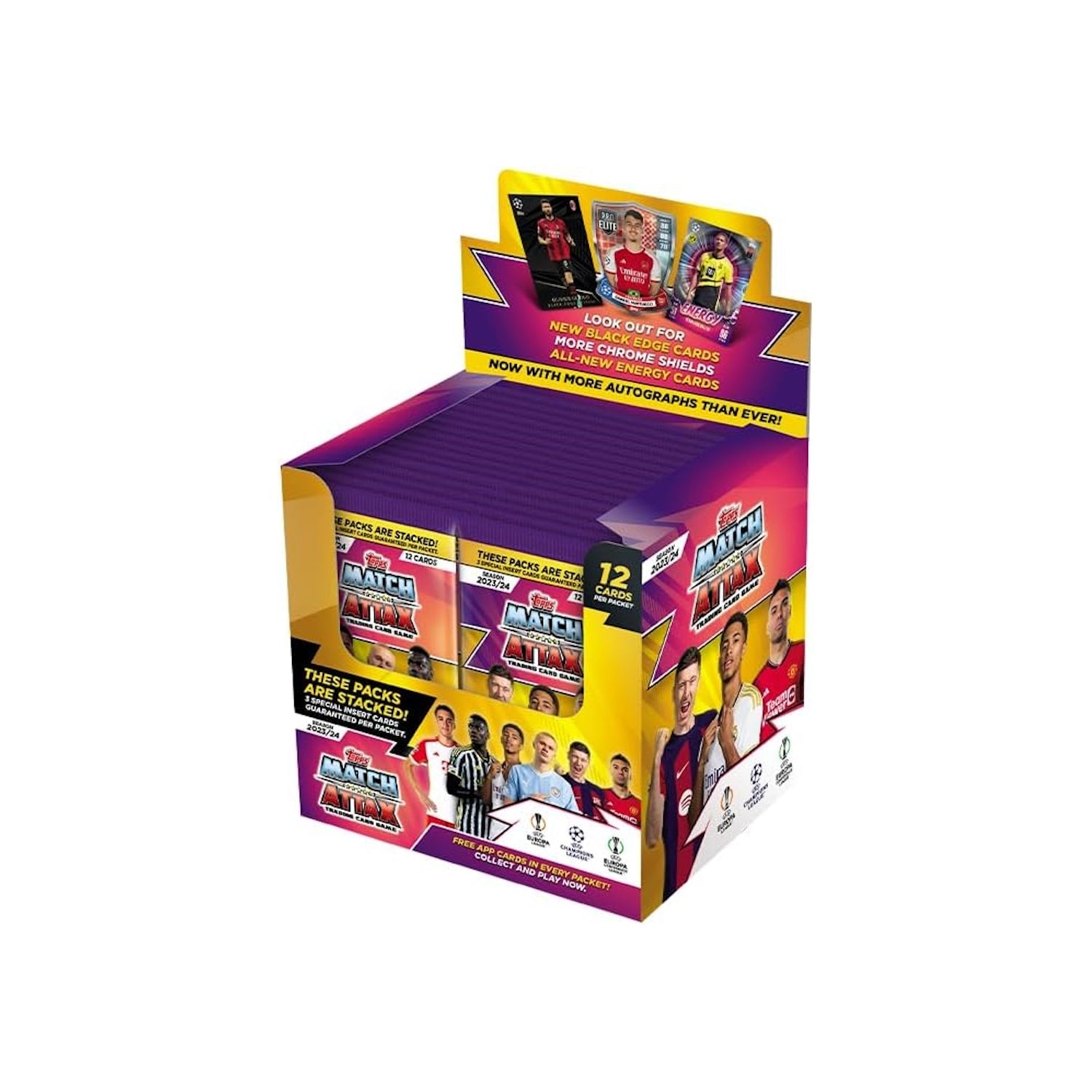 Topps: 2023-24 Match Attax Booster Box - 36 Packs Card Game Topps