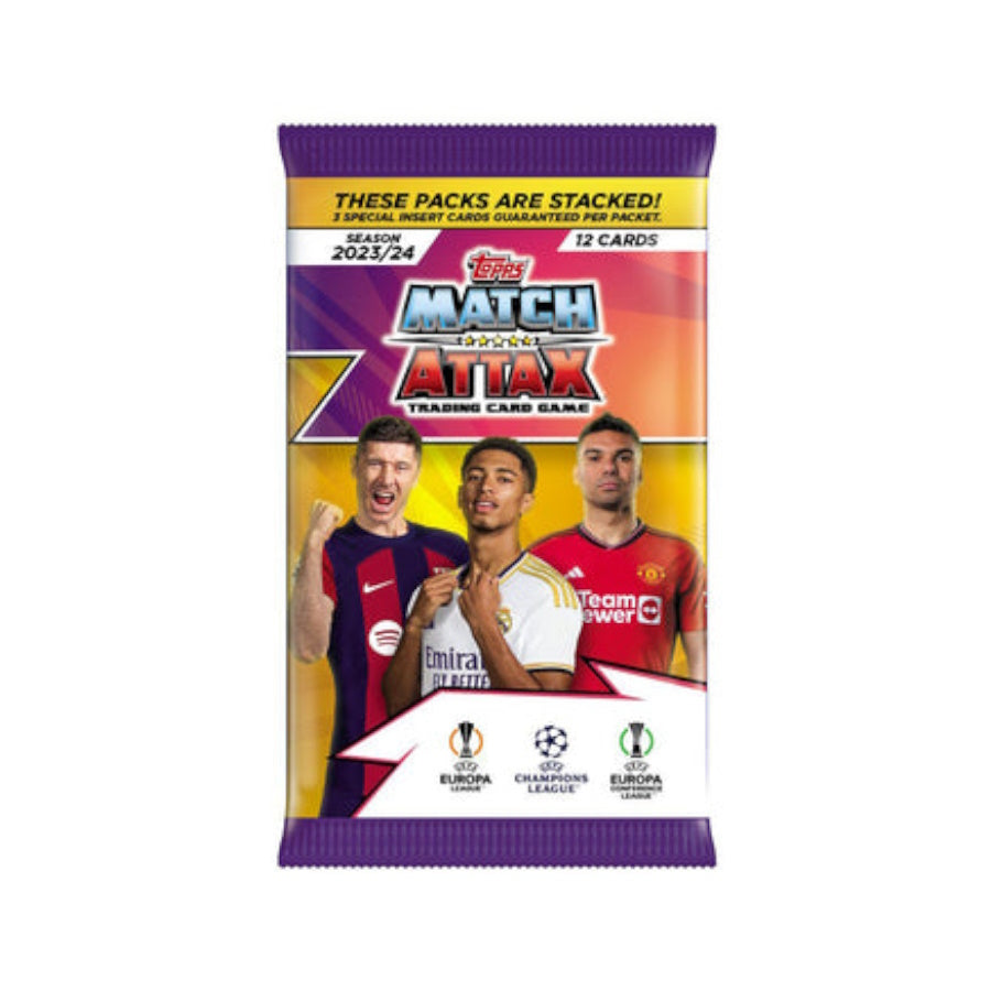 Topps: 2023-24 Match Attax Booster Box - 24 Packs Card Game Topps