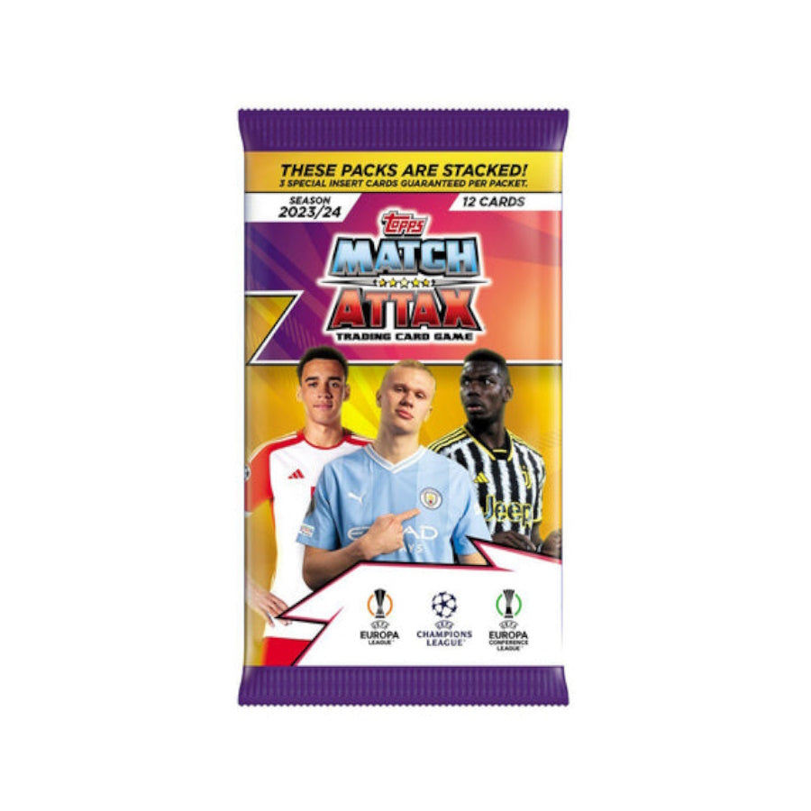Topps: 2023-24 Match Attax Booster Box - 24 Packs Card Game Topps