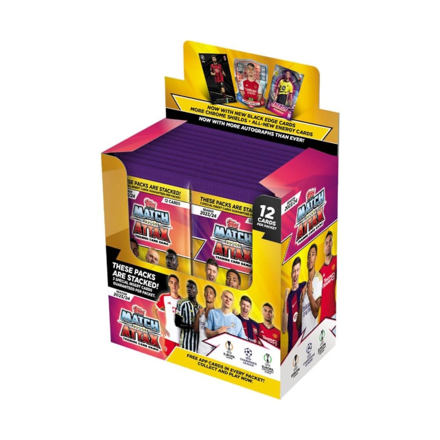 Topps: 2023-24 Match Attax Booster Box - 24 Packs Card Game Topps