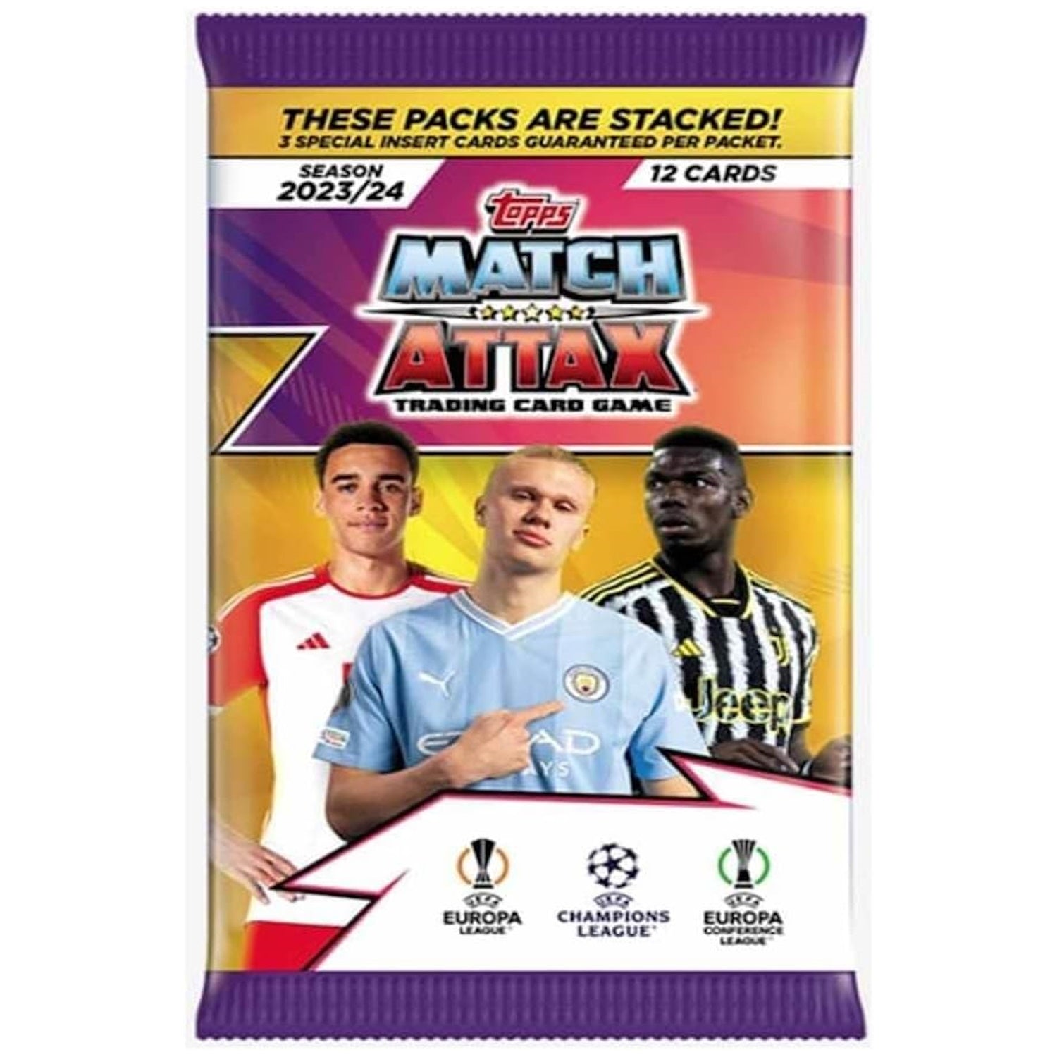 Topps: 2023-24 Match Attax Booster - 1 Pack Card Game Topps