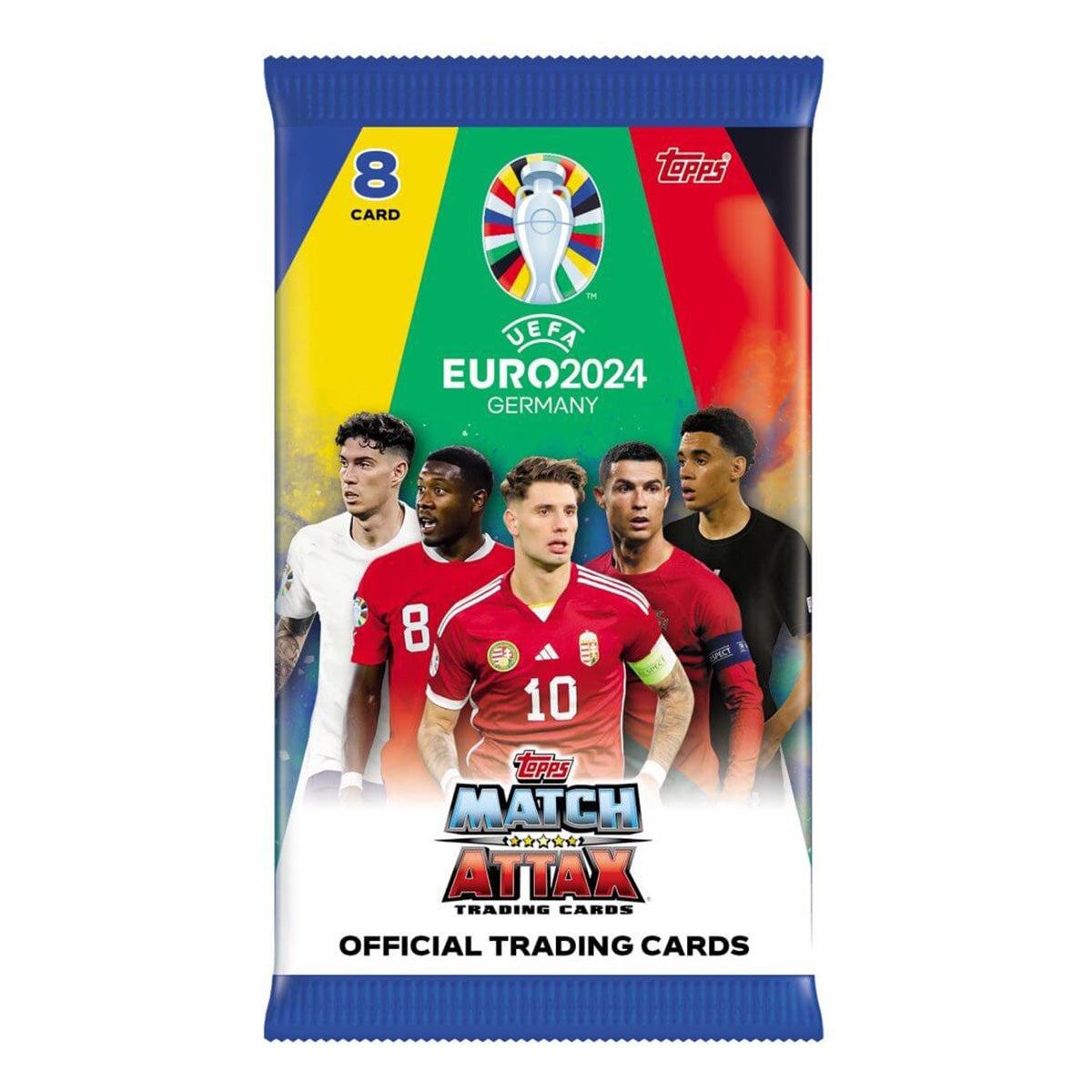 Topps: 2024 Match Attax Official Licensed Euro Booster Box - 36 Packs Card Game Topps