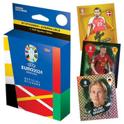 Topps: 2024 Match Attax Euros Sticker Mega Eco Box Toys & Games Topps