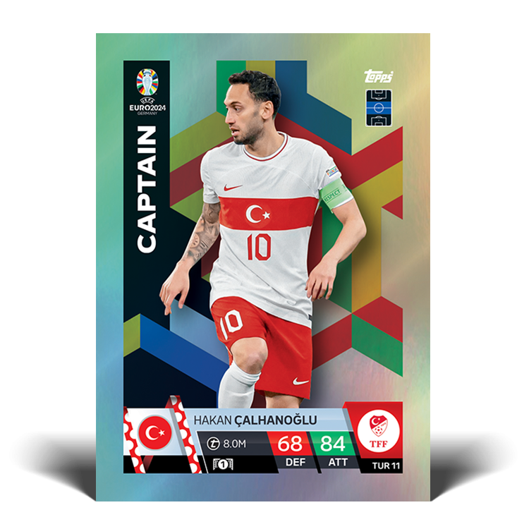 Topps: 2024 Match Attax Euros Eco Box Card Game Topps