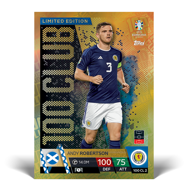 Topps: 2024 Match Attax Euros Eco Box Card Game Topps