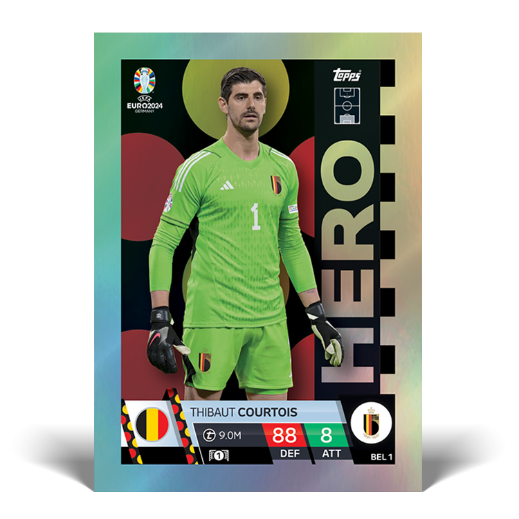 Topps: 2024 Match Attax Euros Eco Box Card Game Topps