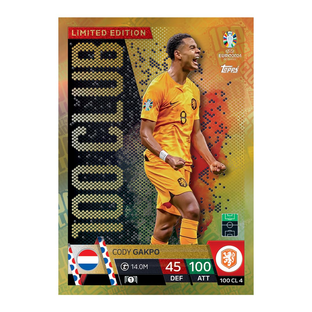 Topps: 2024 Match Attax Euro Mega Tin 2 - Next Gen Card Game Topps