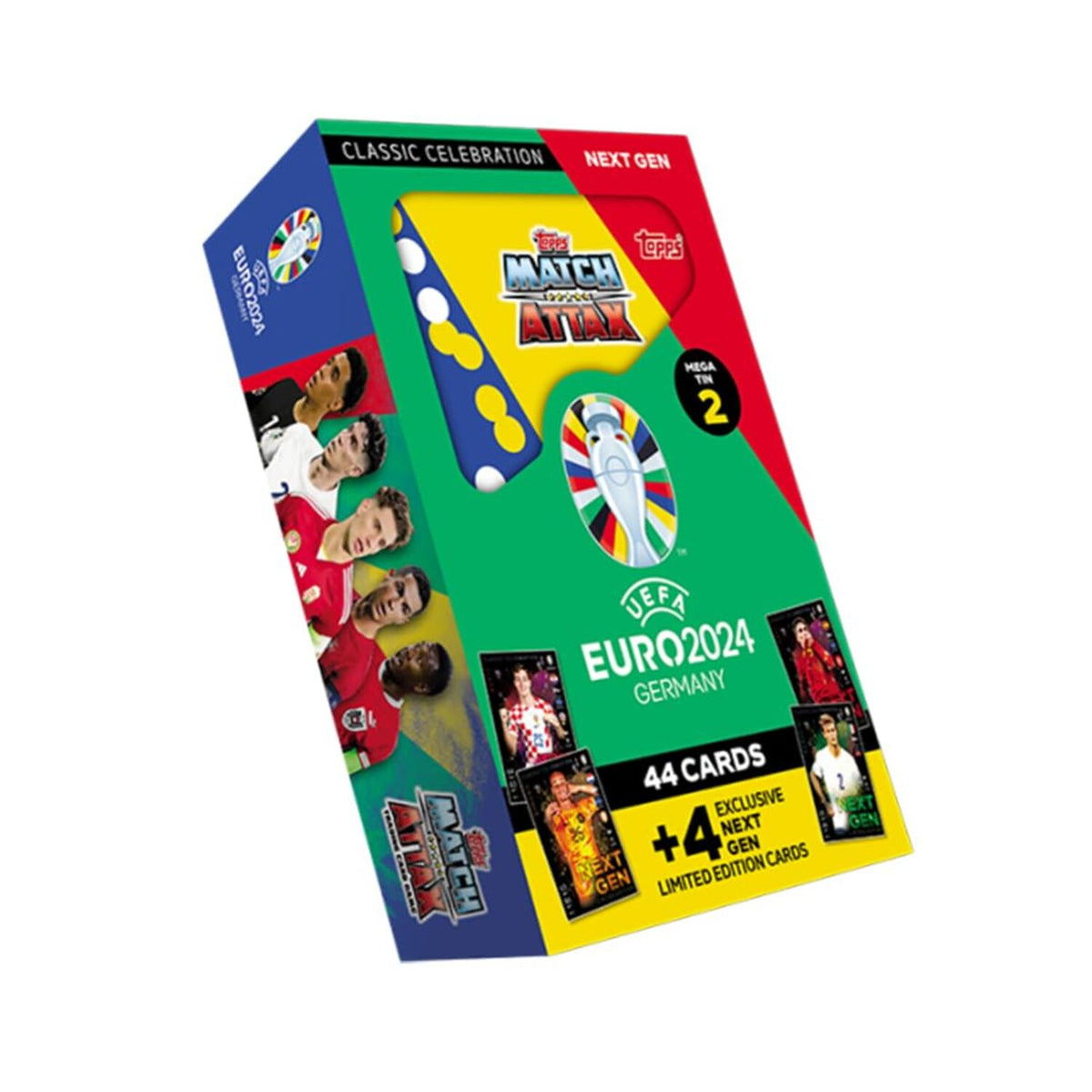 Topps: 2024 Match Attax Euro Mega Tin 2 - Next Gen Card Game Topps