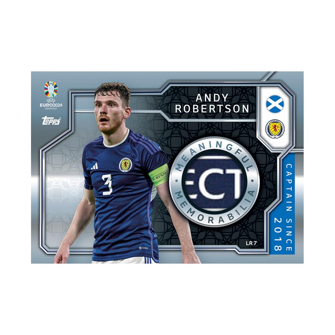 Topps: 2024 Match Attax Euros Mega Tin 3 - International Icons Card Game Topps