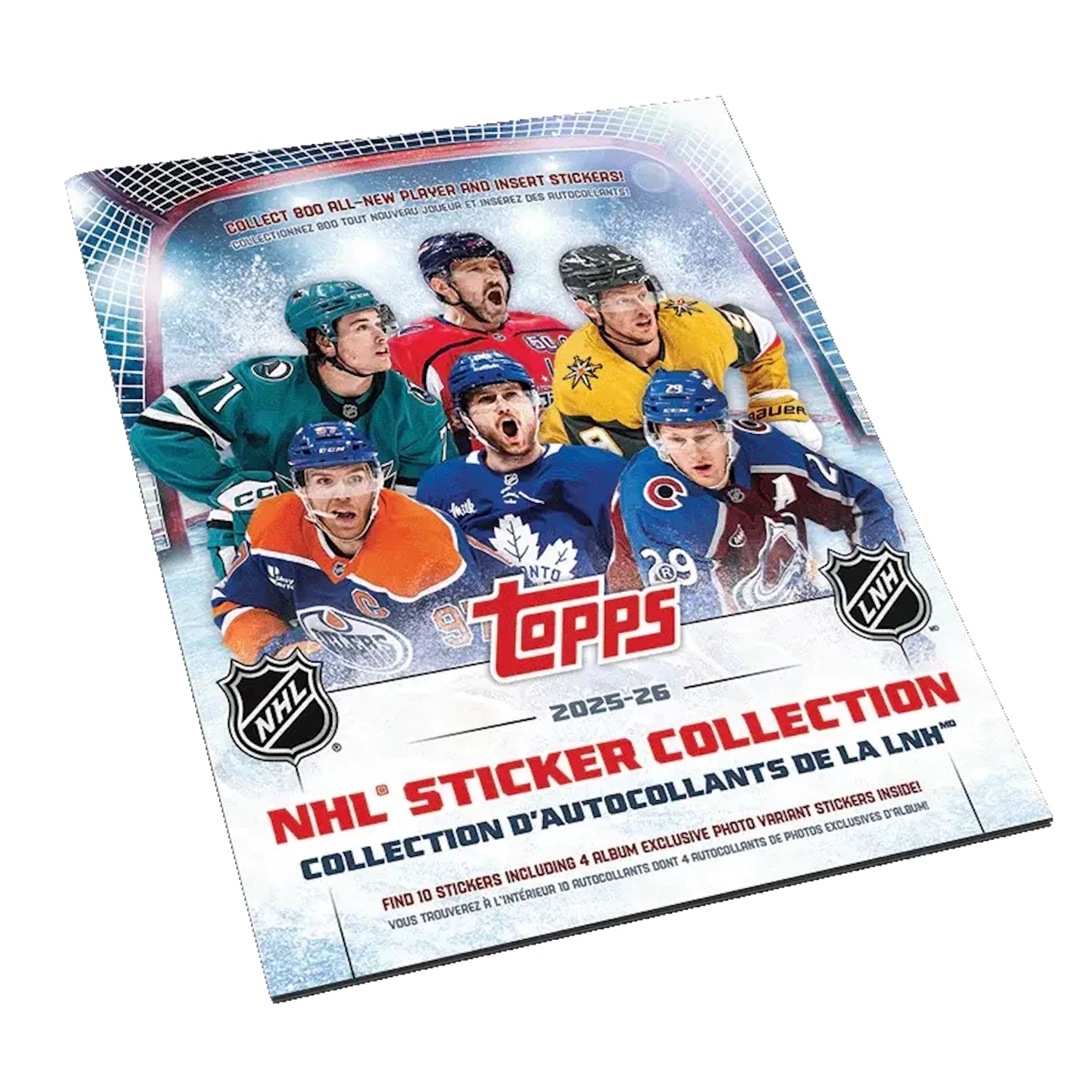 Topps: 2025-26 NHL Sticker Collection - Sticker Album Card Game Topps