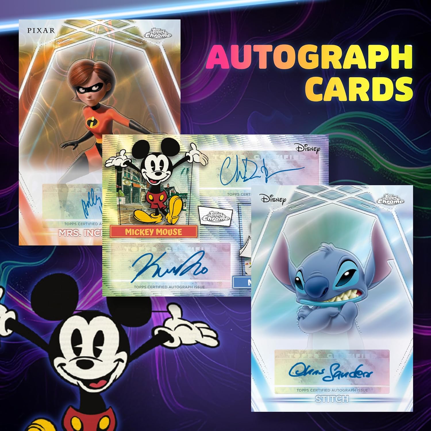 Topps: 2026 Neon Disney Blaster Box - 7 Packs Sports Cards Topps