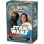 Topps: 2025 Chrome Star Wars Blaster Box - 8 Packs Card Game Topps
