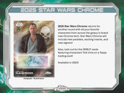 Topps: 2025 Chrome Star Wars Blaster Box - 8 Packs Card Game Topps