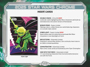 Topps: 2025 Chrome Star Wars Blaster Box - 8 Packs Card Game Topps