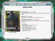 Topps: 2025 Chrome Star Wars Blaster Box - 8 Packs Card Game Topps