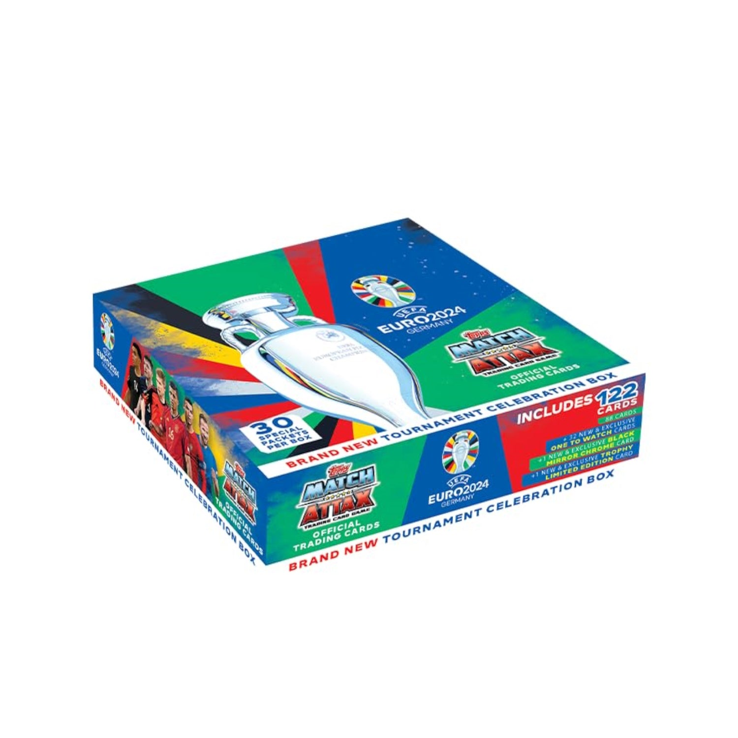 Topps: 2024 Match Attax Euros Tournament Celebration Box Card Game Topps