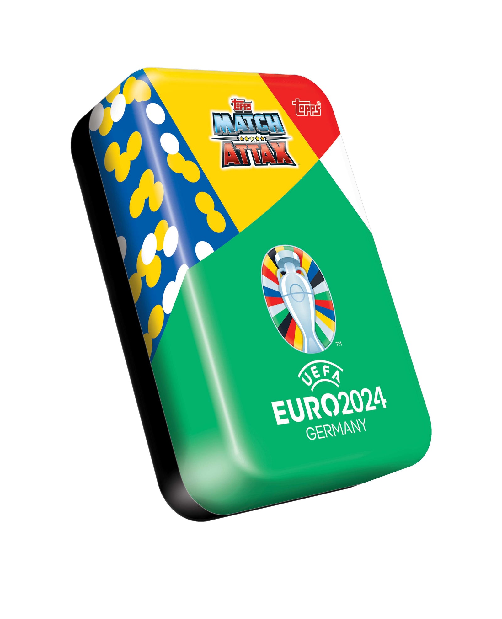 Topps: 2024 Match Attax Euros Mega Tin - 1 Random Tin Card Game Topps