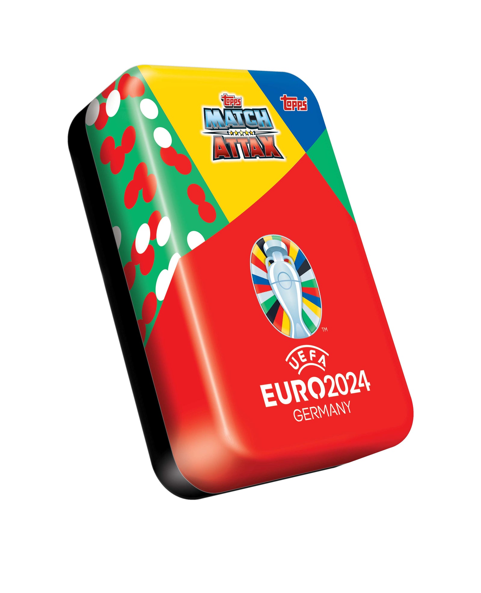 Topps: 2024 Match Attax Euros Mega Tin - 1 Random Tin Card Game Topps