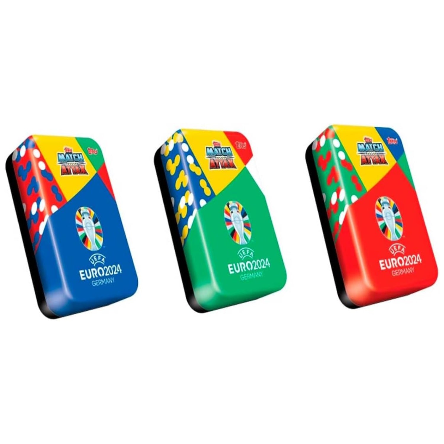 Topps: 2024 Match Attax Euros Mega Tin - 1 Random Tin Card Game Topps