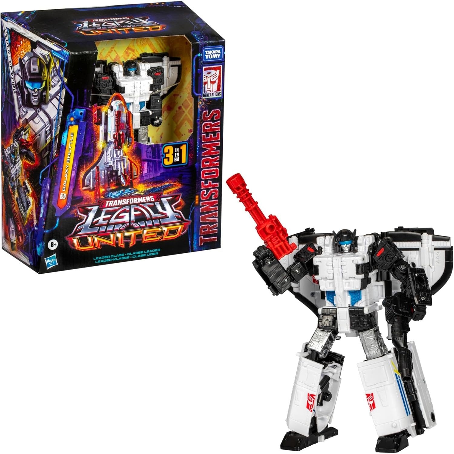 Transformers Legacy: United Leader Class - Galaxy Shuttle Toys & Games Hasbro