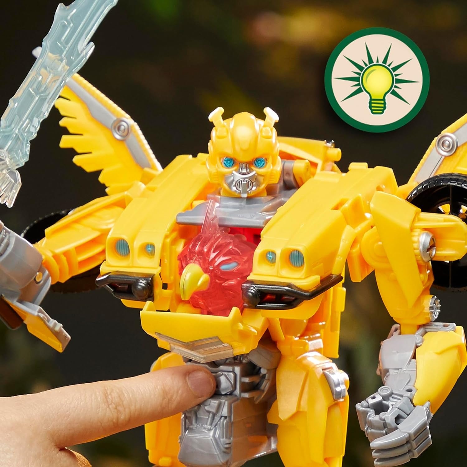 Transformers Rise of the Beasts: Beast Mode Bumblebee Toys & Games Hasbro