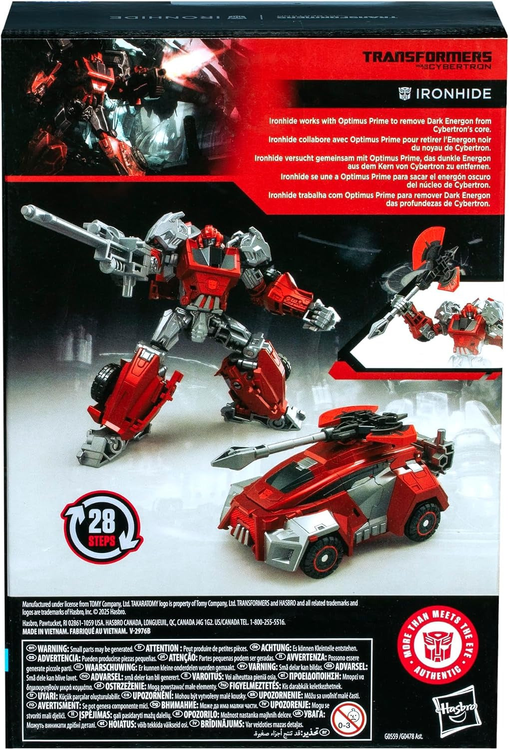 Transformers Studio Series: War for Cybertron Ironhide Toys & Games Hasbro
