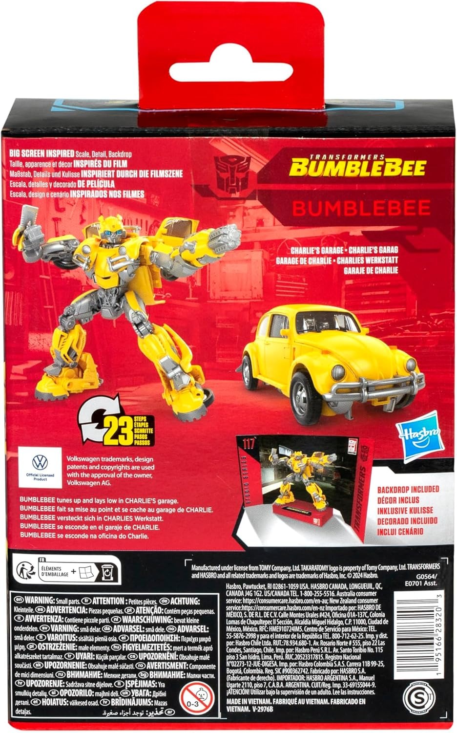 Transformers Toys Studio Series Deluxe Class: Bumblebee 117 - Bumblebee Toys & Games Hasbro