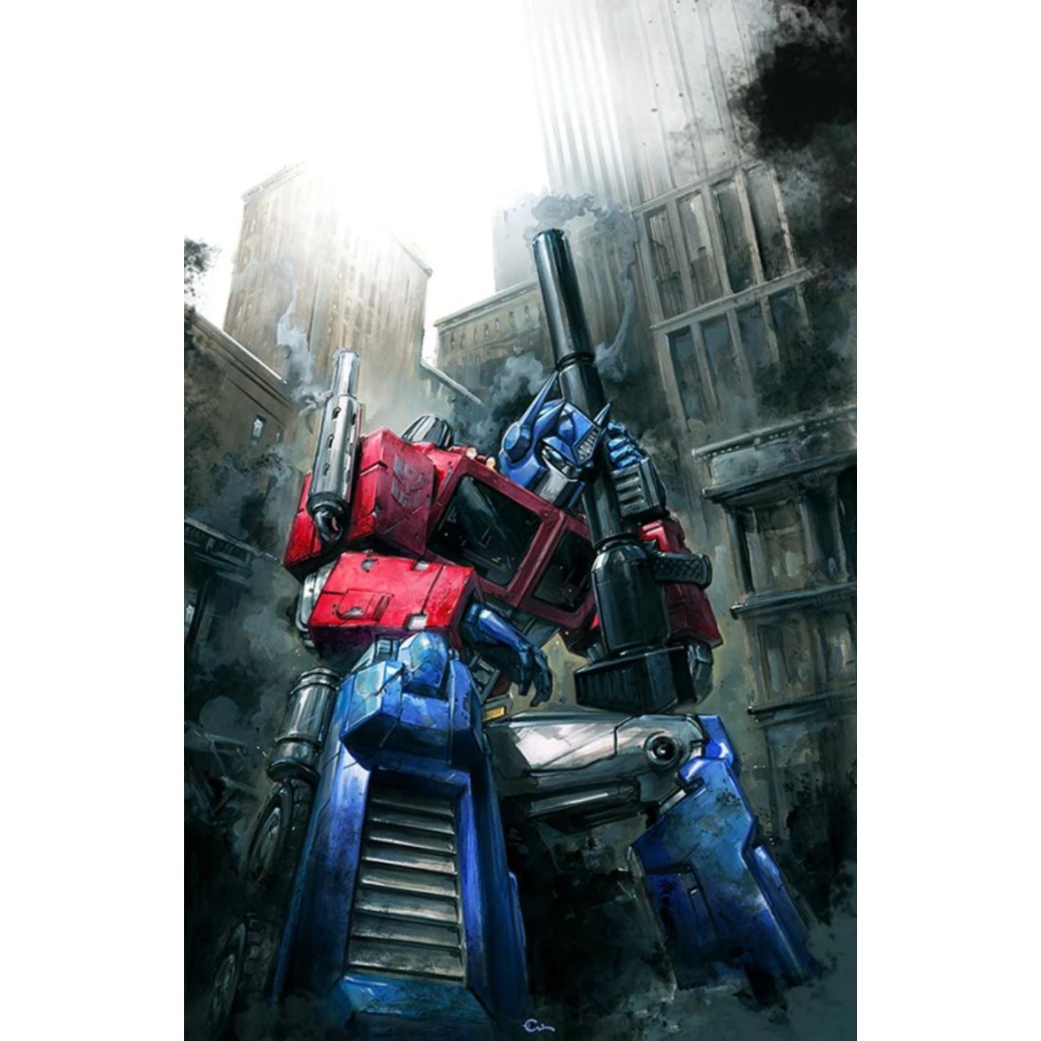 Transformers: #1 [Clayton Crain CGC 9.4 Exclusive Signed 12th print] 2025 Comics Image Comics