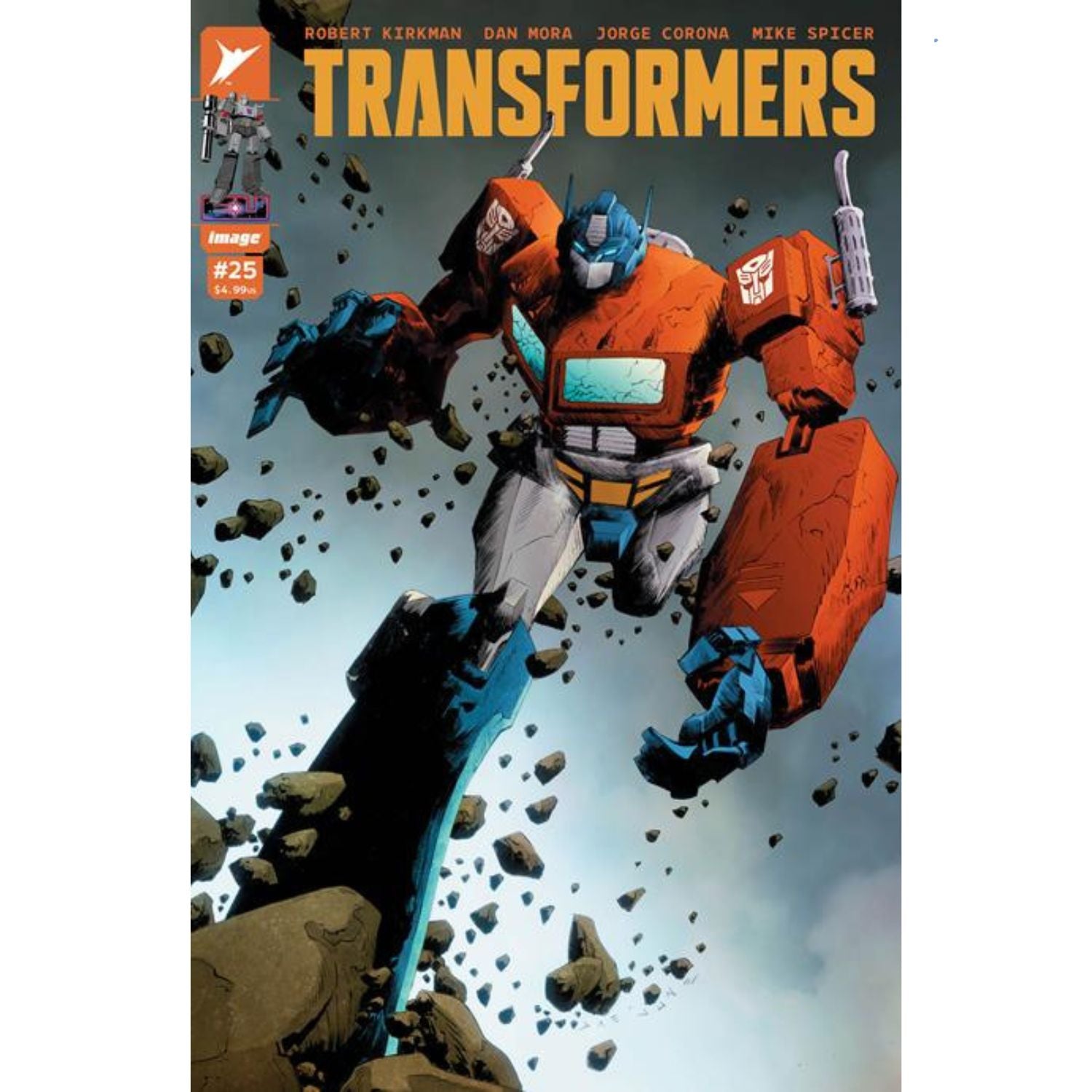 Transformers: #25 [J Lee & J Chung Foil CVR F - 1:100] 2023 Comics Image Comics