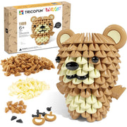 Tricofun Animals: Bramble the Bear Building Kit Toys & Games Tricofun