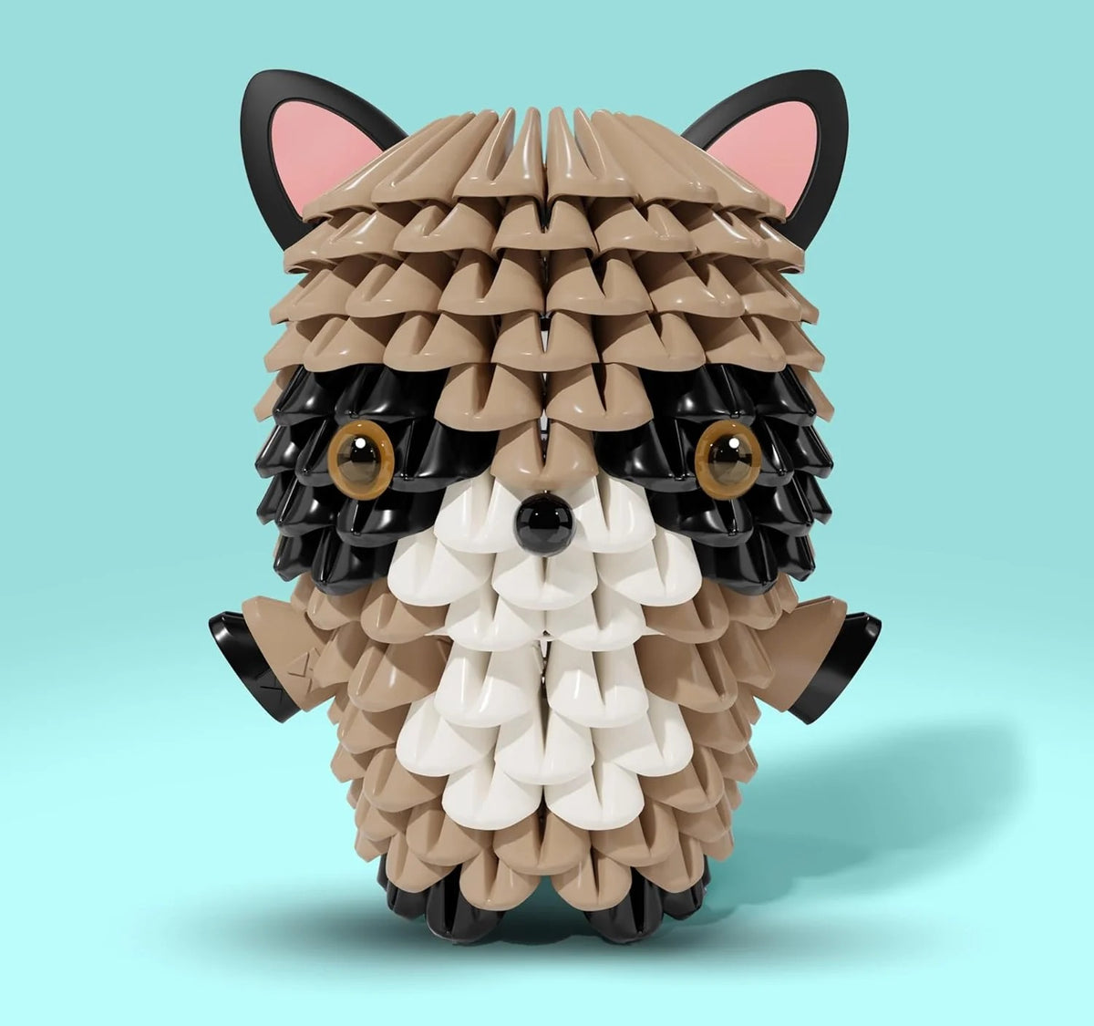 Tricofun Animals: Rocky the Racoon Building Kit Toys & Games Tricofun