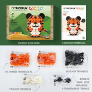 Tricofun Animals: Tongo the Tiger Building Kit Toys & Games Tricofun