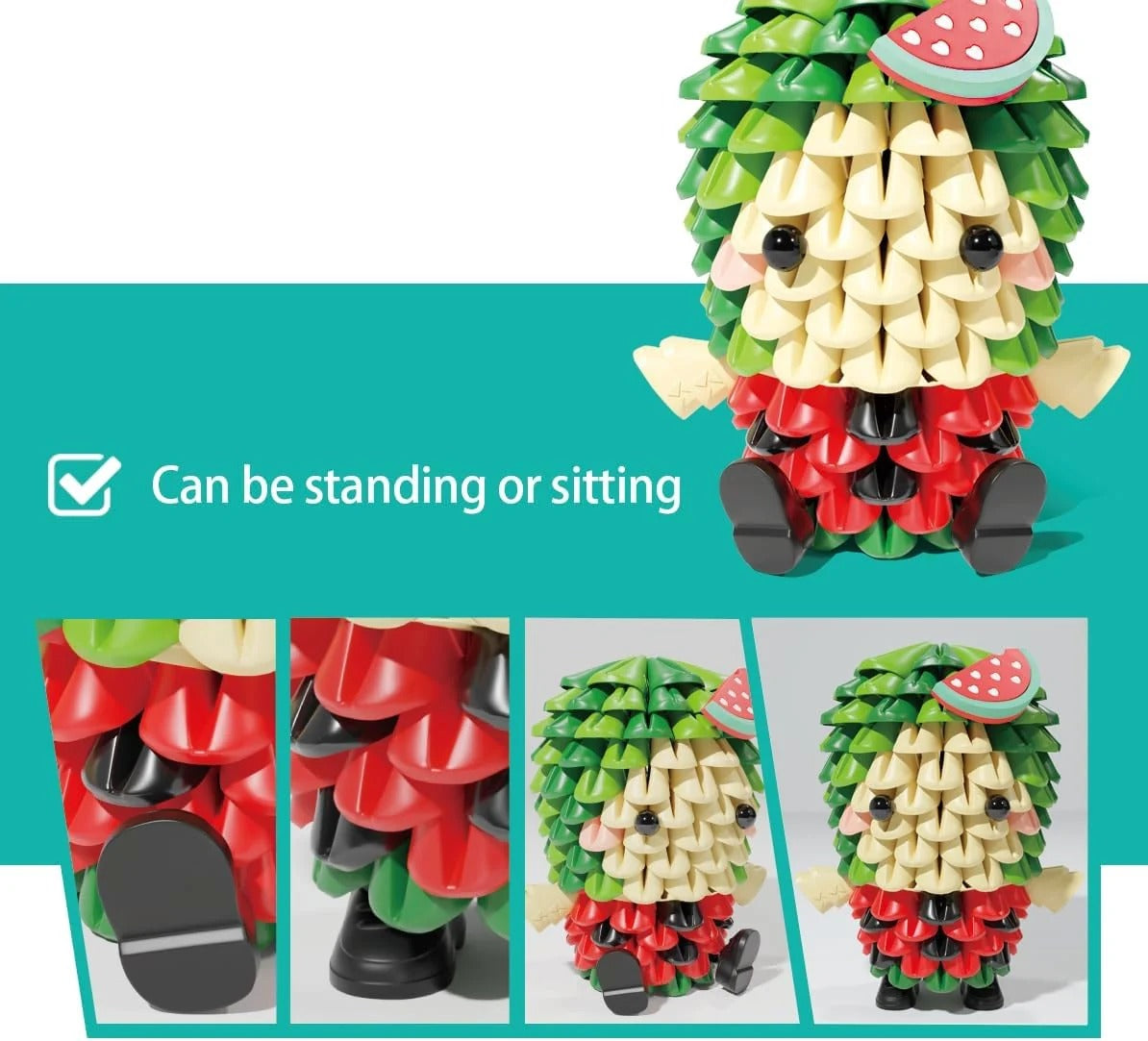 Tricofun Fruity Friends: Wilson the Watermelon Boy Toys & Games Tricofun